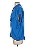 Vince. 100% Silk Blue Short Sleeve Silk Top Size XS - photo 5