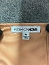 Fashion Nova 100% Polyester Solid Tan Formal Skirt Size M - photo 4