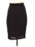 NY Collection Solid Black Casual Skirt Size S - photo 2
