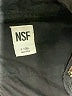NSF Color Block Black Long Sleeve Button-Down Shirt Size M - photo 7