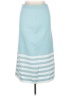 Assorted Brands Stripes Blue Teal Casual Skirt Size XL - photo 1