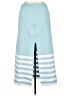 Assorted Brands Stripes Blue Teal Casual Skirt Size XL - photo 2