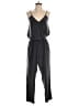 J.Crew Factory Store 100% Polyester Solid Black Jumpsuit Size 2 - photo 1