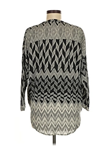 En Creme 3/4 Sleeve Blouse (view 2)