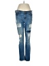 Current/Elliott Hearts Blue Jeans Size XS (0) - photo 1