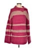 Central Park West Stripes Pink Pullover Sweater Size S - photo 1