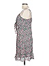 Collective Concepts 100% Polyester Paisley Gray Casual Dress Size L - photo 5