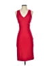Elizabeth and James Solid Red Cocktail Dress Size 0 - photo 1