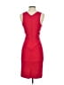 Elizabeth and James Solid Red Cocktail Dress Size 0 - photo 2