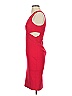 Elizabeth and James Solid Red Cocktail Dress Size 0 - photo 5