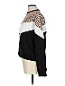 Shein 100% Polyester Animal Print Black Pullover Sweater Size L - photo 5