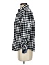 Tommy Hilfiger Checkered-gingham Blue 3/4 Sleeve Blouse Size S - photo 5