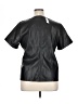Ann Taylor 100% Polyester Black Short Sleeve Blouse Size XL - photo 2