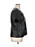 Ann Taylor 100% Polyester Black Short Sleeve Blouse Size XL - photo 4