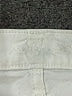 7 For All Mankind Hearts White Jeans Size 28 waist - photo 4