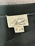 Farinae Collections Solid Black Formal Skirt Size 6 - photo 3