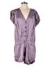 LaROK Metallic Purple Romper Size L - photo 1