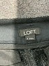 Ann Taylor LOFT Metallic Silver Casual Pants Size 4 - photo 6