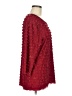 Cactus Burgundy 3/4 Sleeve Blouse Size M - photo 4