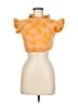 Jessica Simpson Orange Pullover Hoodie Size 6 - photo 1