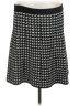 Max Studio Houndstooth Black Casual Skirt Size L - photo 1