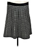 Max Studio Houndstooth Black Casual Skirt Size L - photo 2