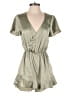 Show Me Your Mumu 100% Polyester Metallic Green Romper Size XS - photo 1