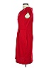 Dana Buchman Solid Red Cocktail Dress Size 12 - photo 5