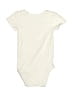 Carter's 100% Cotton Floral Ivory Short Sleeve Onesie 6-9 MO / 9 MO - photo 2