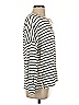 CAbi Stripes Ivory Long Sleeve Blouse Size S - photo 4