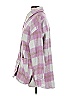 L Space Plaid Purple Coat Size XS - photo 5