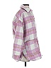 L Space Plaid Purple Coat Size XS - photo 4