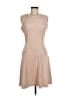 Lila Rose Solid Tan Casual Dress Size 6 - photo 1