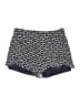 Sweet Rain 100% Rayon Print Blue Shorts Size L - photo 1