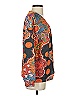 Unbranded Print Orange Blazer Size S - photo 4