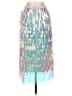 Endless Rose 100% Polyester Graphic Teal Casual Skirt Size XS (estimated) - photo 1