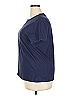 Gap 100% Cotton Solid Blue Active T-Shirt Size XXL - photo 5