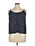 Unbranded 100% Polyester Blue Sleeveless Blouse Size XL - photo 1