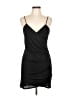 Sage the Label Solid Black Cocktail Dress Size L - photo 1