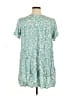 Unbranded 100% Rayon Teal Casual Dress Size XL - photo 2