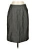 Etcetera 100% Acetate Chevron-herringbone Gray Formal Skirt Size 4 - photo 1