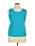 Chico's Teal Active Tank Size XL (3) - photo 2