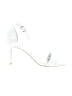 Worthington White Silver Heels Size 9 1/2 - photo 1