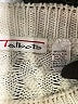Talbots 100% Cotton Ivory Pullover Sweater Size M - photo 6