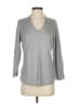 Nic + Zoe Gray Pullover Sweater Size S - photo 1