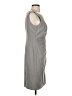 Calvin Klein Solid Gray Cocktail Dress Size 2 (estimated) - photo 4