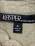Kasper Solid Green 3/4 Sleeve Button-Down Shirt Size 4 - photo 7
