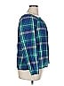 Old Navy 100% Cotton Blue Long Sleeve Blouse Size XL - photo 4