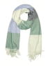 Unbranded Green White Scarf One size - photo 1
