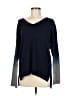 Vince. Color Block Blue Wool Pullover Sweater Size M - photo 1
